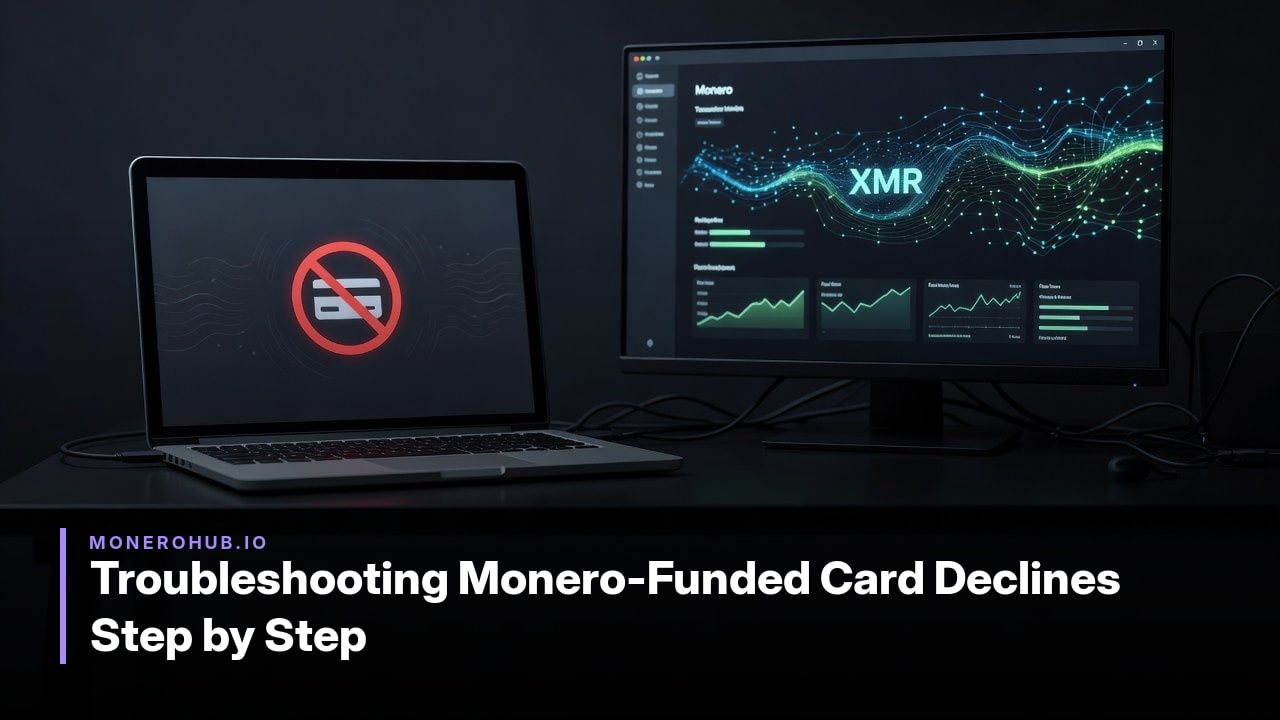 Troubleshooting Monero-Funded Card Declines Step by Step