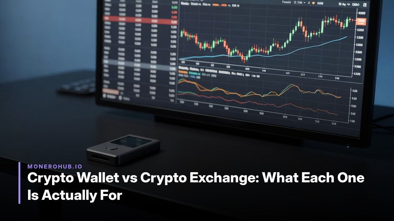 Crypto Wallet vs Crypto Exchange: What Each One Is Actually For