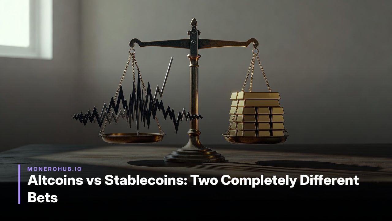 Altcoins vs Stablecoins: Two Completely Different Bets