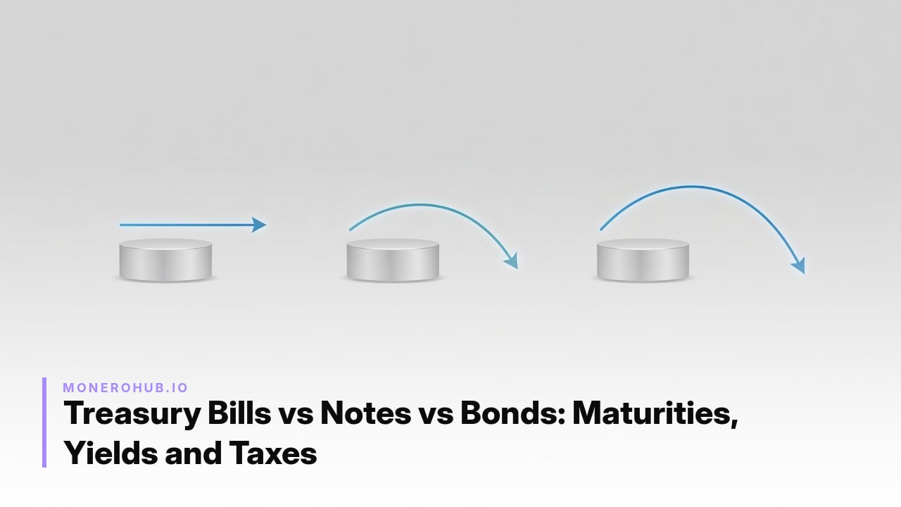 Treasury Bills vs Notes vs Bonds: Maturities, Yields and Taxes
