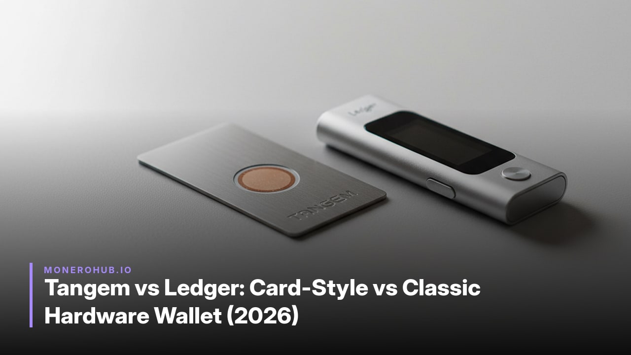 Tangem vs Ledger: Card-Style vs Classic Hardware Wallet (2026)