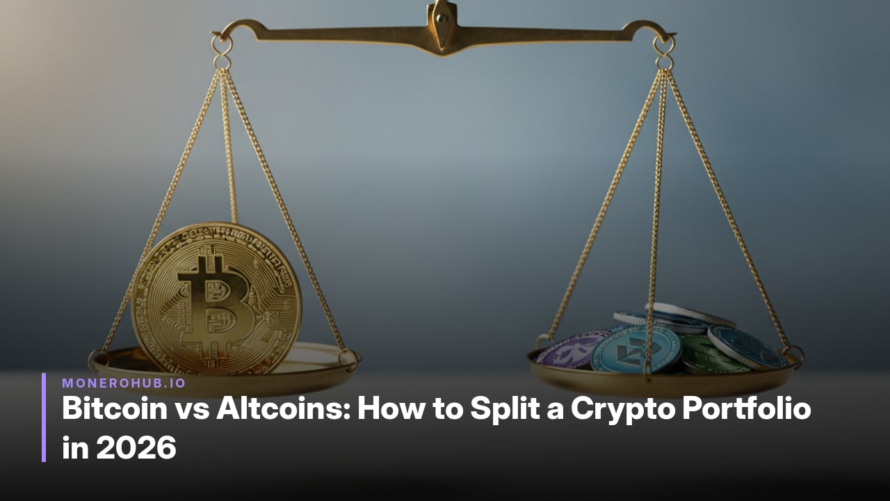 Bitcoin vs Altcoins: How to Split a Crypto Portfolio in 2026
