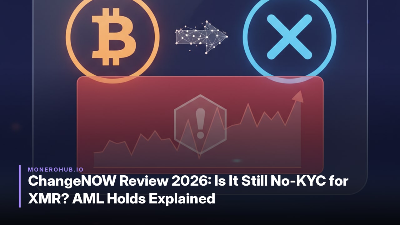 ChangeNOW Review 2026: Is It Still No-KYC for XMR? AML Holds Explained