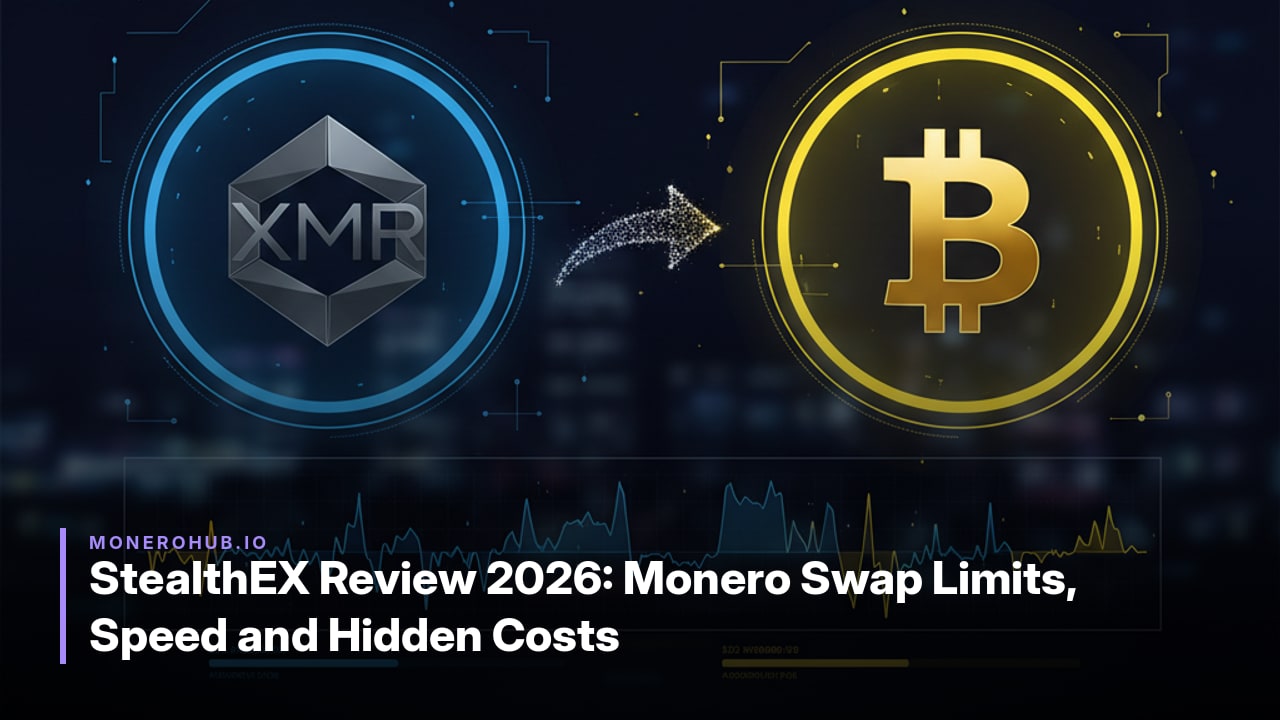 StealthEX Review 2026: Monero Swap Limits, Speed and Hidden Costs
