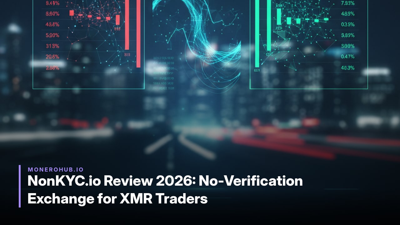 NonKYC.io Review 2026: No-Verification Exchange for XMR Traders