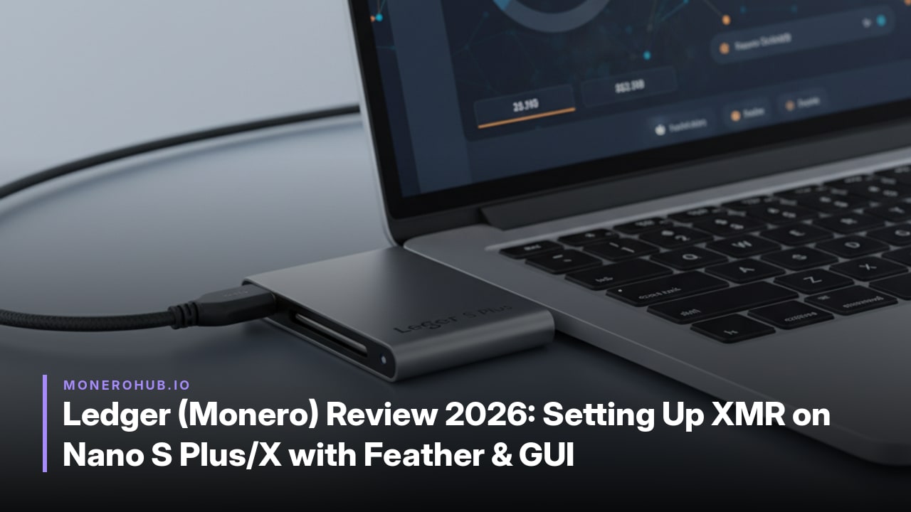 Ledger (Monero) Review 2026: Setting Up XMR on Nano S Plus/X with Feather & GUI