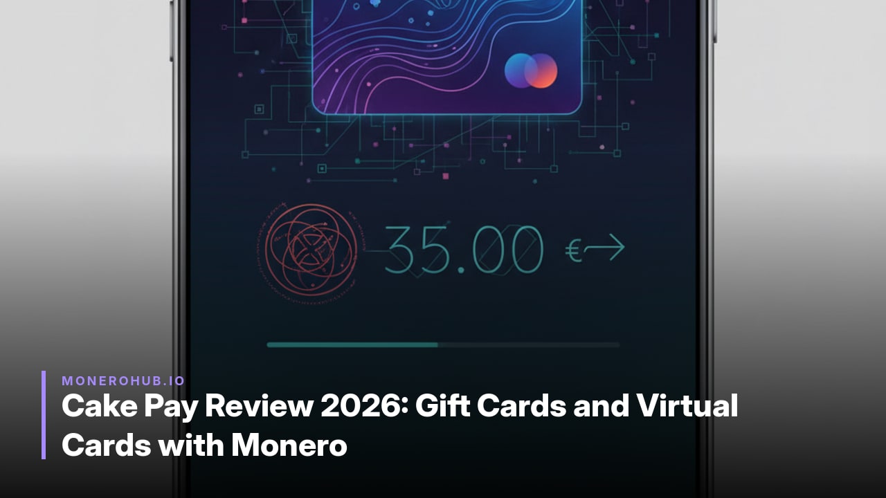 Cake Pay Review 2026: Gift Cards and Virtual Cards with Monero