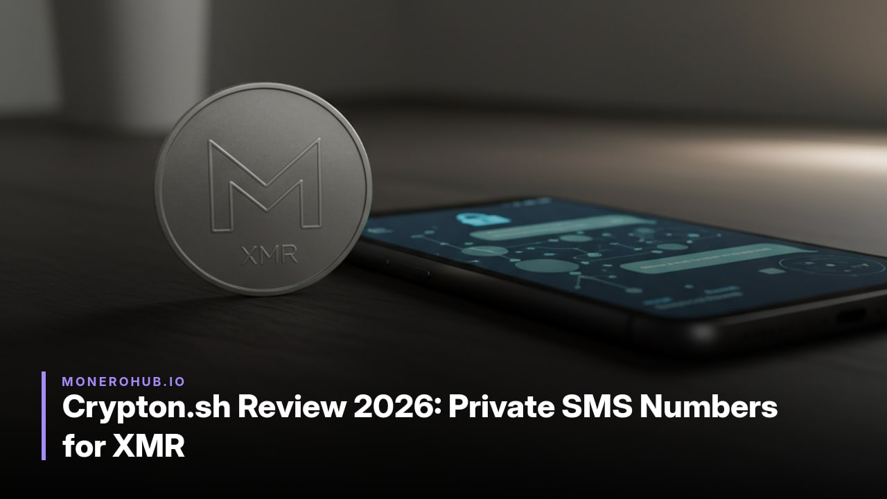 Crypton.sh Review 2026: Private SMS Numbers for XMR