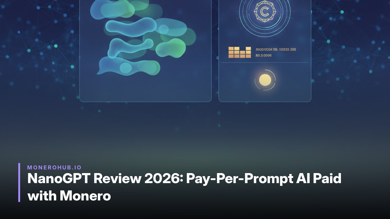NanoGPT Review 2026: Pay-Per-Prompt AI Paid with Monero