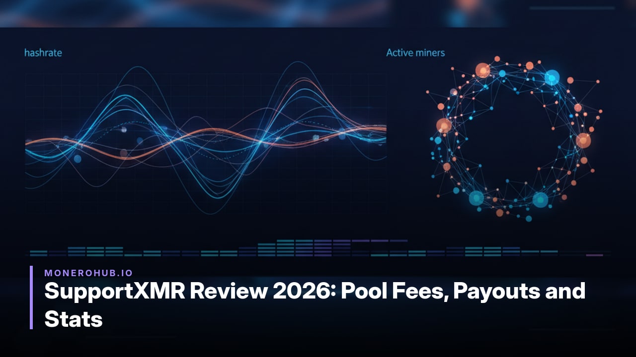 SupportXMR Review 2026: Pool Fees, Payouts and Stats