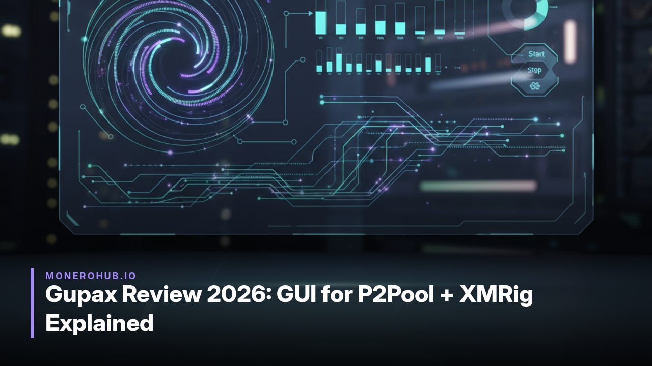 Gupax Review 2026: GUI for P2Pool + XMRig Explained