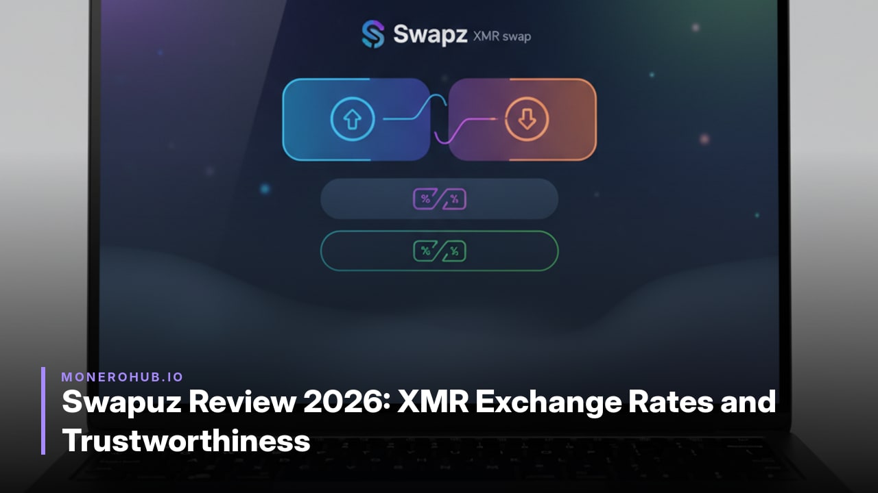 Swapuz Review 2026: XMR Exchange Rates and Trustworthiness
