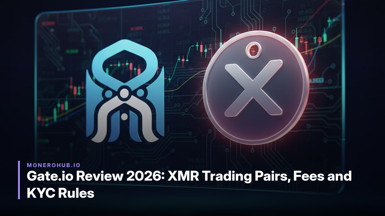 Gate.io Review 2026: XMR Trading Pairs, Fees and KYC Rules