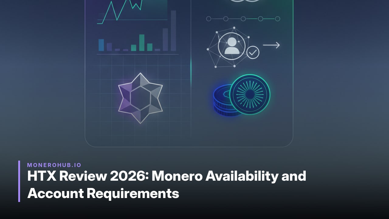 HTX Review 2026: Monero Availability and Account Requirements