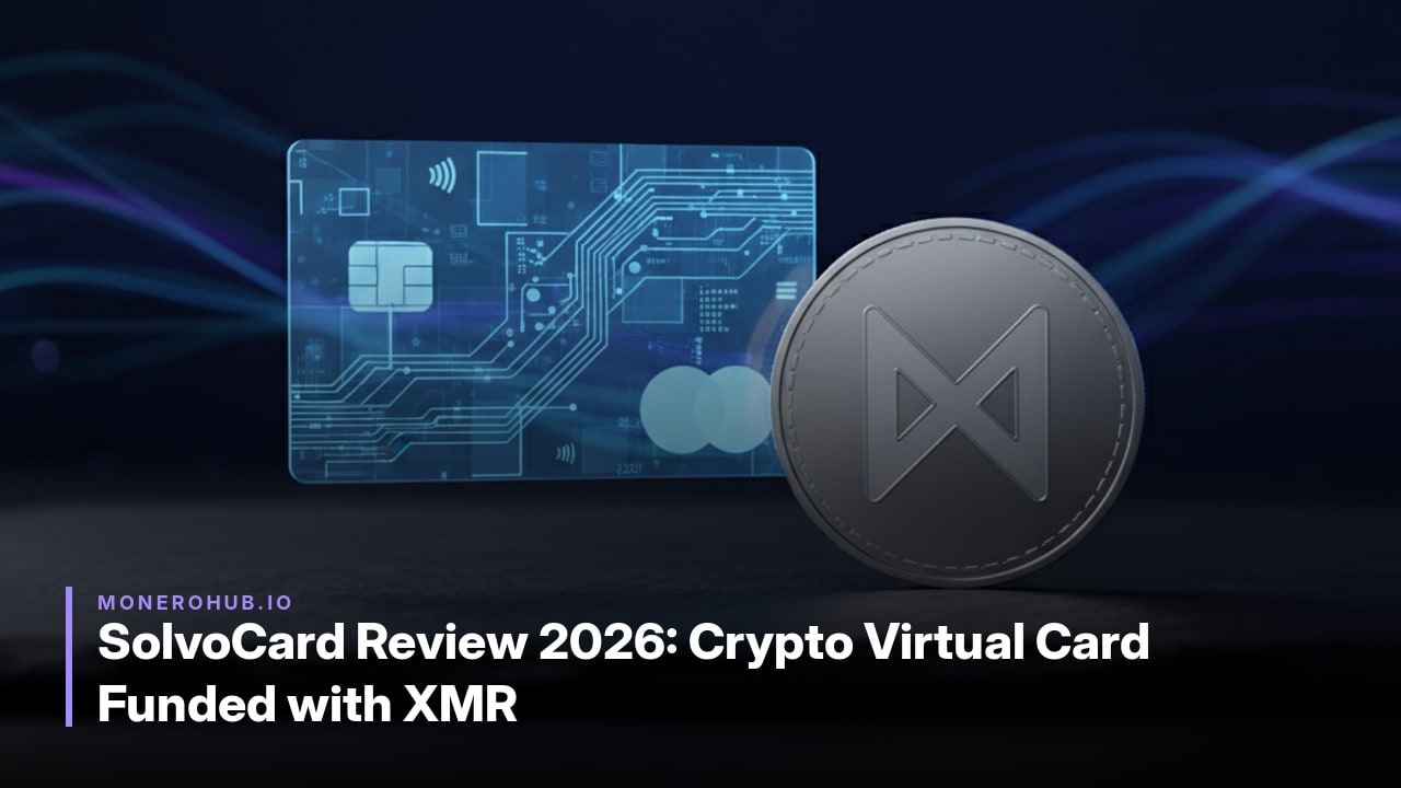 SolvoCard Review 2026: Crypto Virtual Card Funded with XMR
