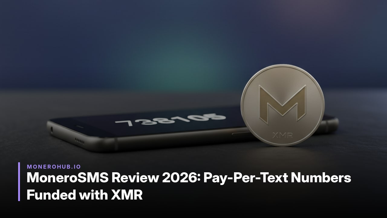 MoneroSMS Review 2026: Pay-Per-Text Numbers Funded with XMR