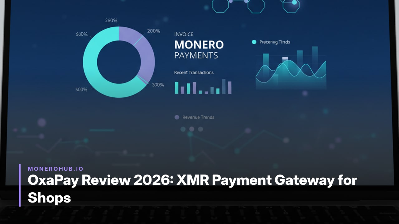 OxaPay Review 2026: XMR Payment Gateway for Shops