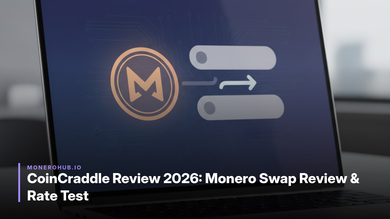 CoinCraddle Review 2026: Monero Swap Review & Rate Test