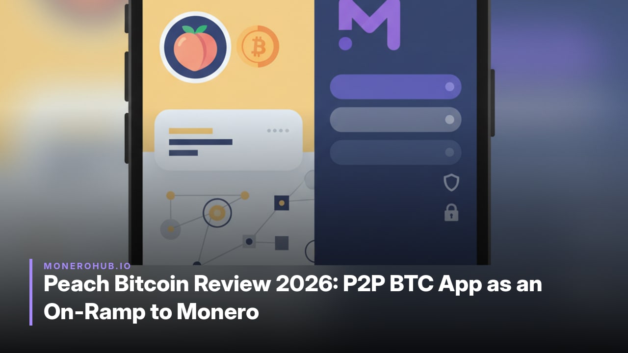 Peach Bitcoin Review 2026: P2P BTC App as an On-Ramp to Monero
