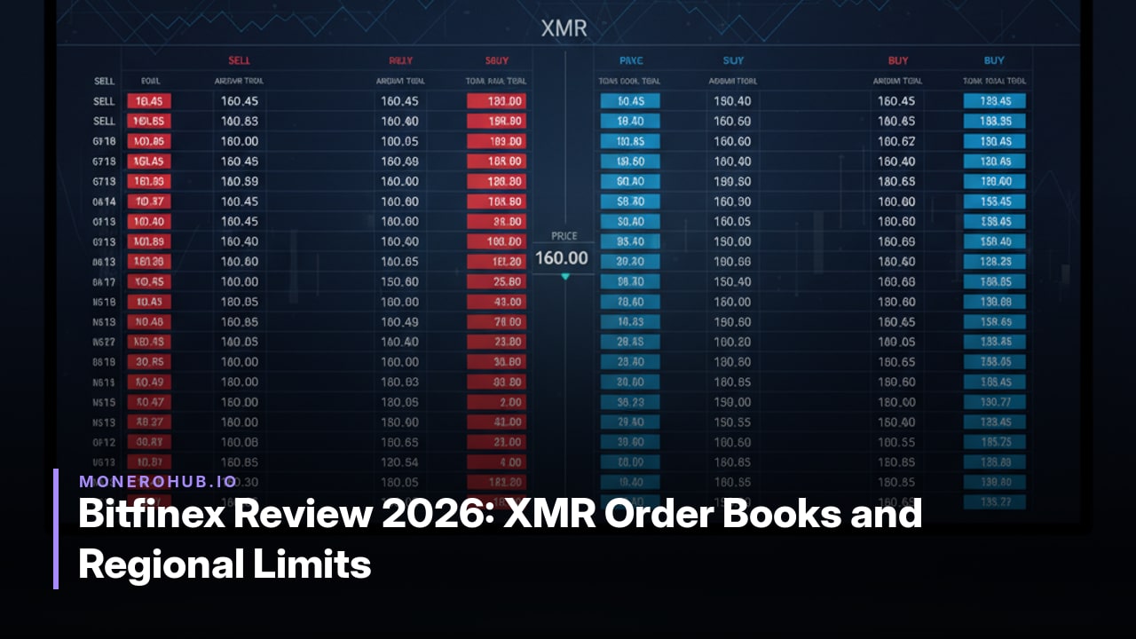 Bitfinex Review 2026: XMR Order Books and Regional Limits