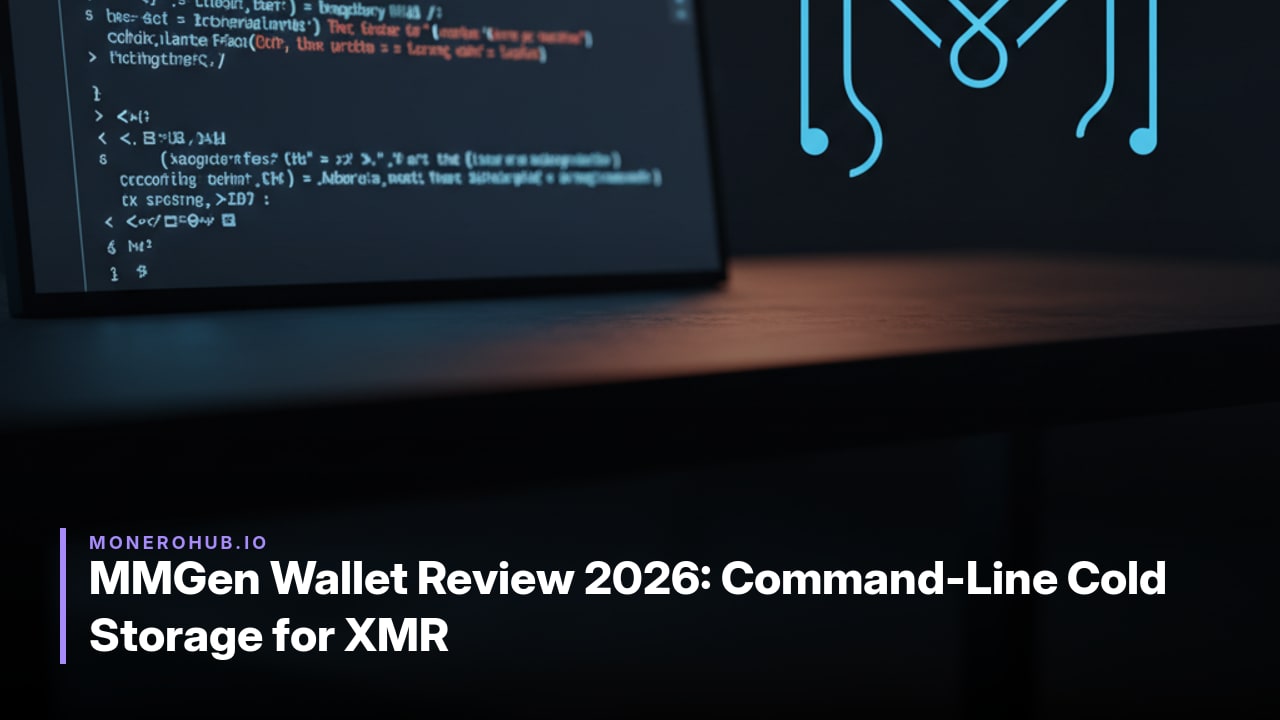 MMGen Wallet Review 2026: Command-Line Cold Storage for XMR