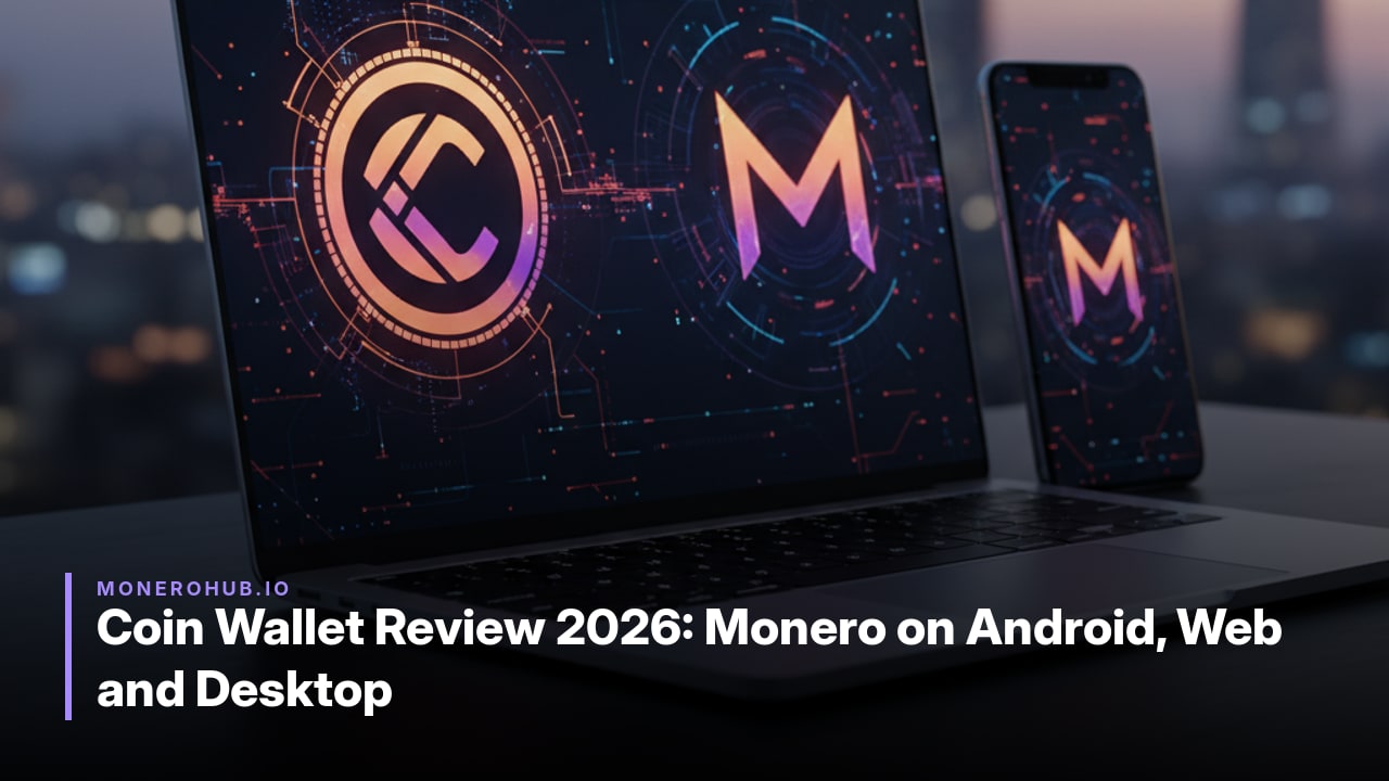 Coin Wallet Review 2026: Monero on Android, Web and Desktop