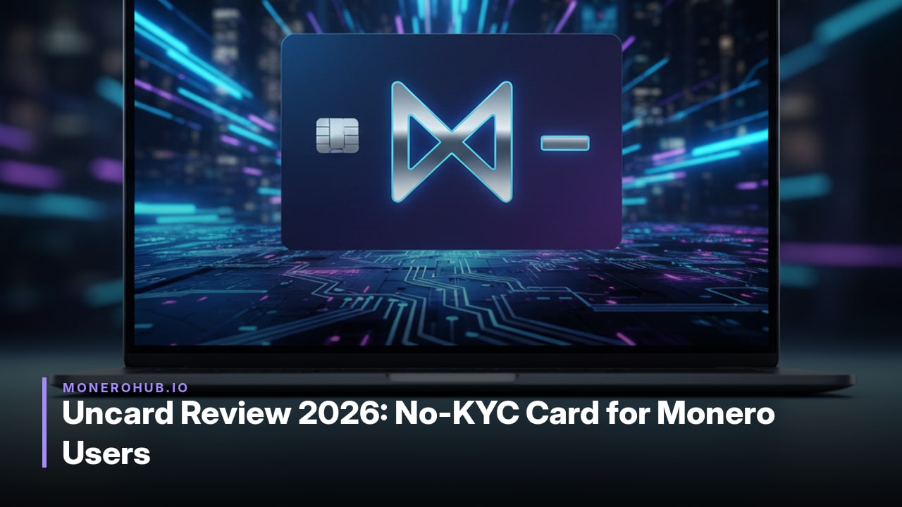 Uncard Review 2026: No-KYC Card for Monero Users